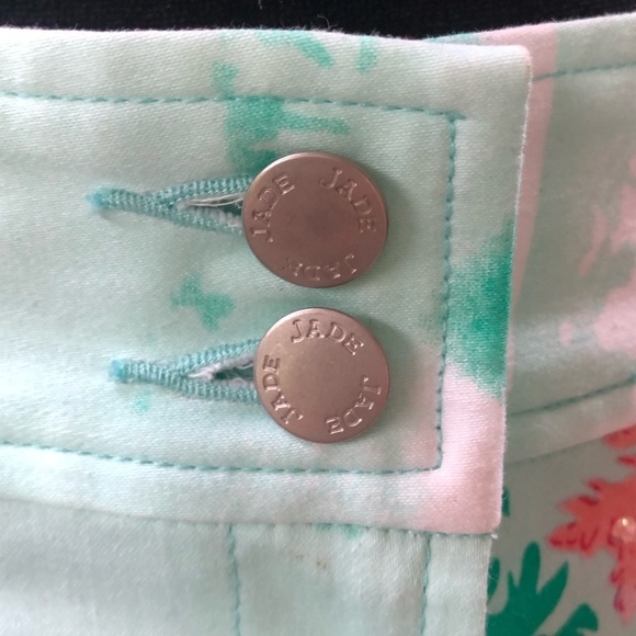 Jade Melody Tam Casual Skirt Sea Shells, Starfish & Coral Pattern Beaded Size 4 - Picture 5 of 8